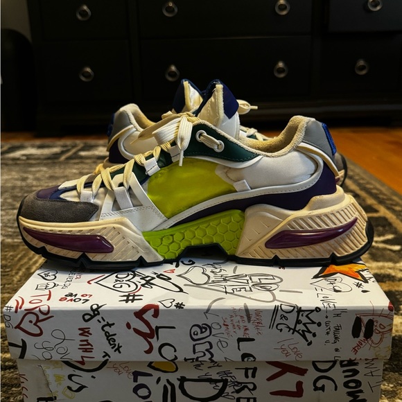 Dolce & Gabbana Mixed-Martial Airmaster Sneakers - Picture 14 of 14